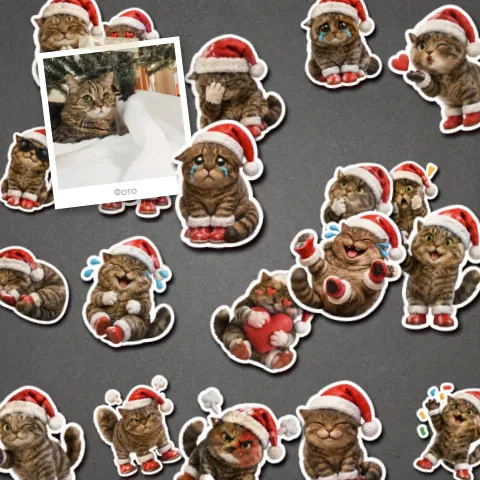 Герой в стиле пластилина